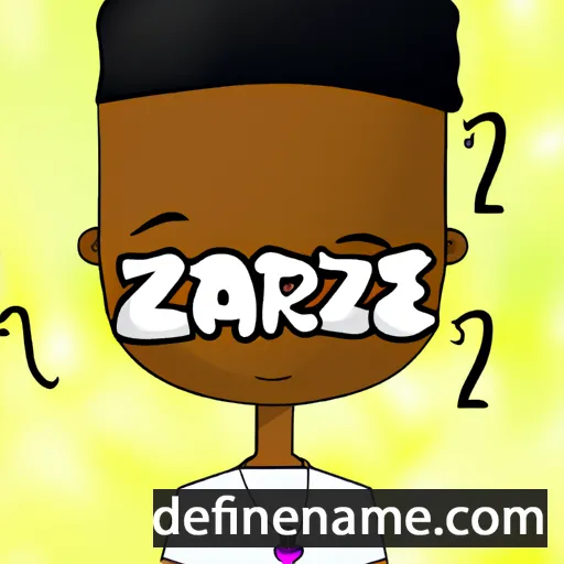 Zaïre cartoon