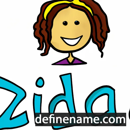 Zaida cartoon