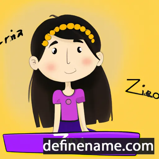 Zaira cartoon