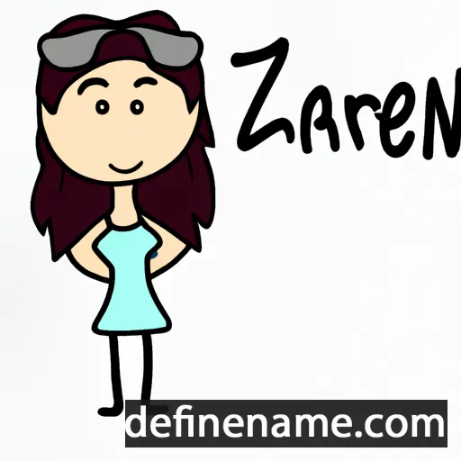 Zareen cartoon