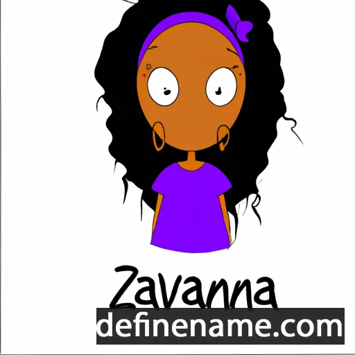 Zavanna cartoon