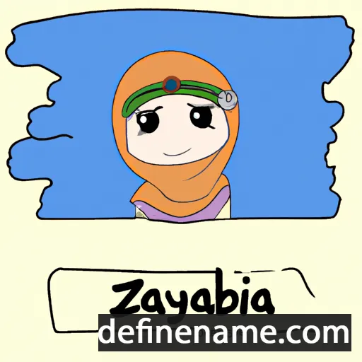 Zaynab cartoon