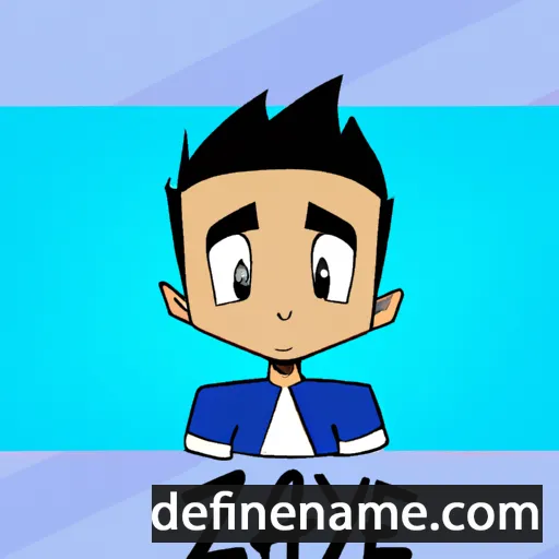 Zayne cartoon