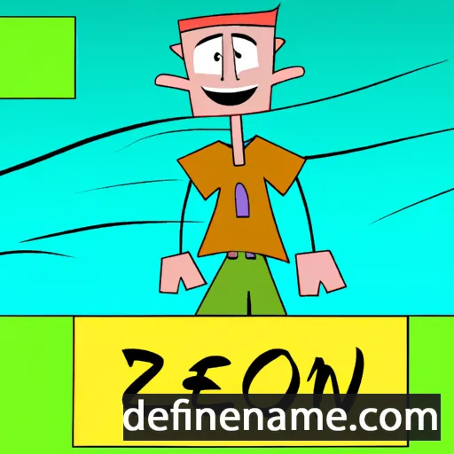 Zenon cartoon