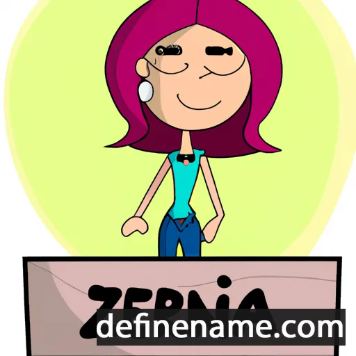 Zerina cartoon