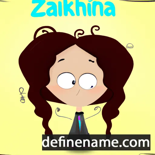 Zhaklina cartoon