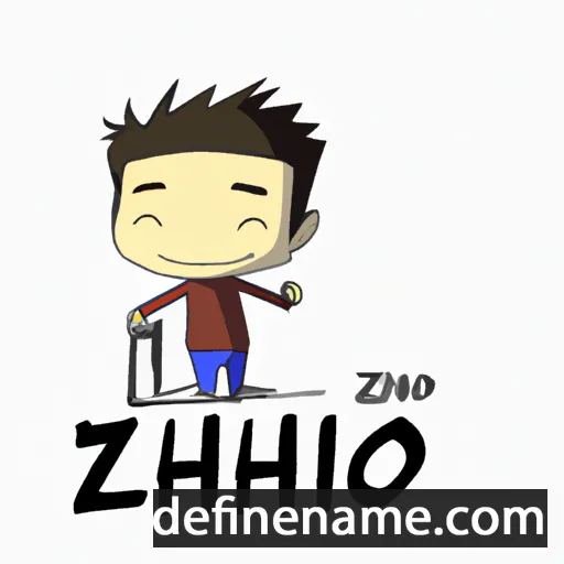 Zhihao cartoon