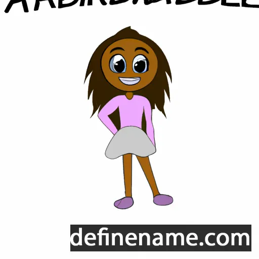 Aabriella cartoon