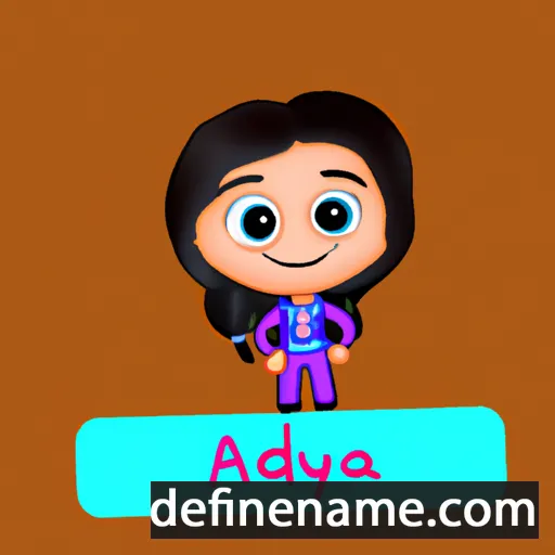 Aadhya cartoon