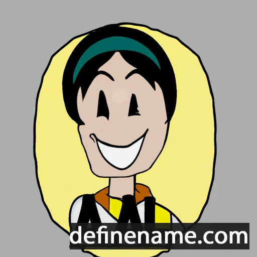 cartoon of the name Aai