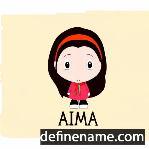 Aaima cartoon