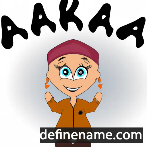 Aakä cartoon