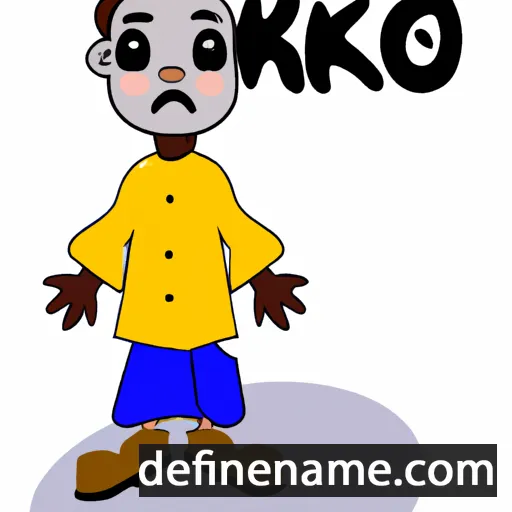 Aako cartoon