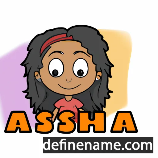 Aalisha cartoon