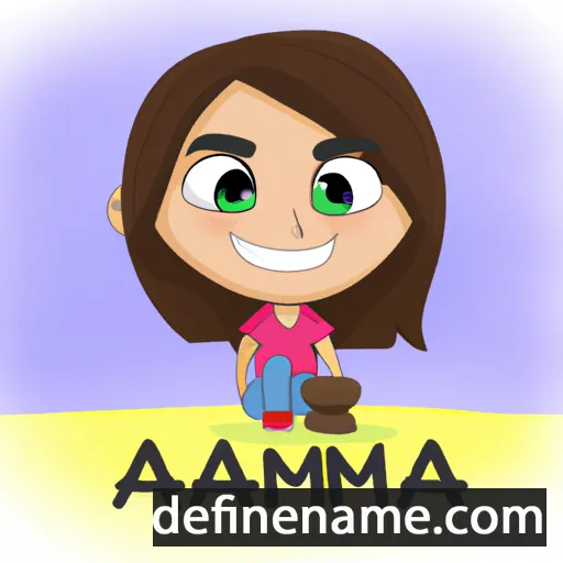 Aamna cartoon