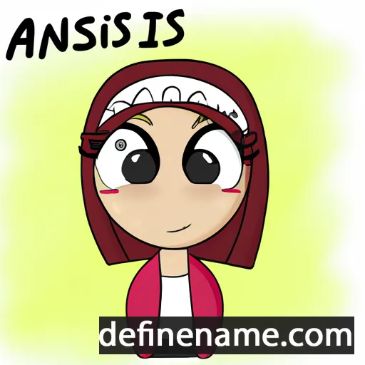 Aanissi cartoon