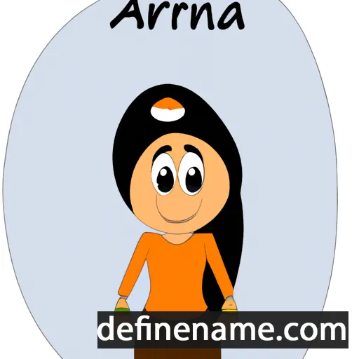 Aarna cartoon