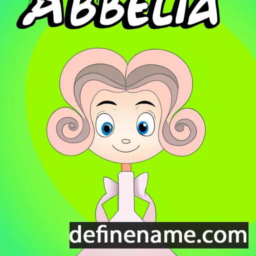 Abbelina cartoon