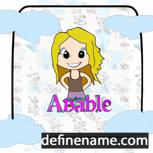 Abbiegayle cartoon