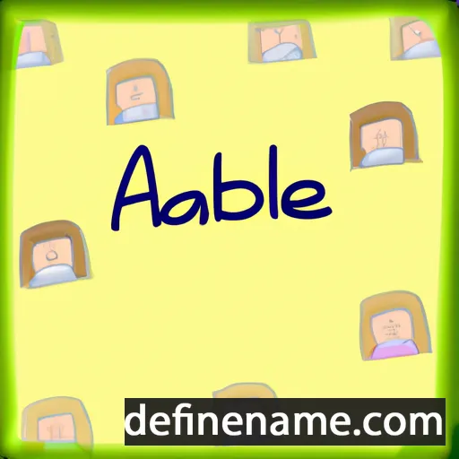 Abbigaile cartoon