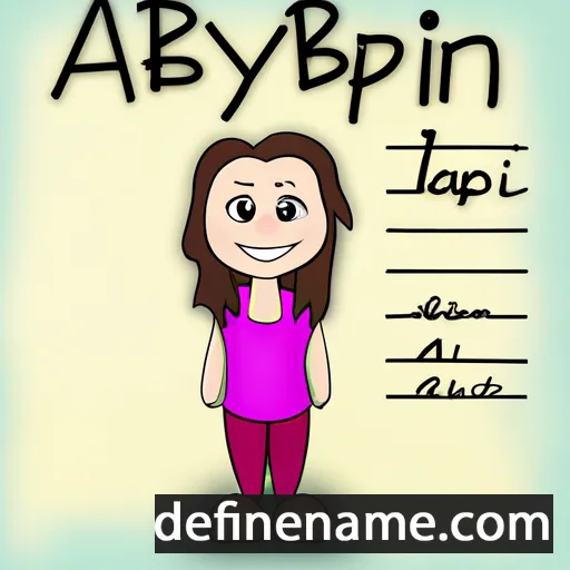 Abbilyn cartoon