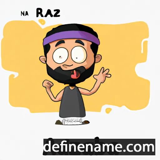 Abd al-Razzaq cartoon