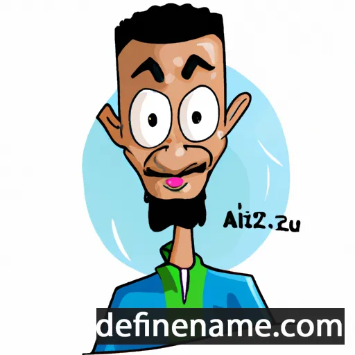 Abdoul Aziz cartoon