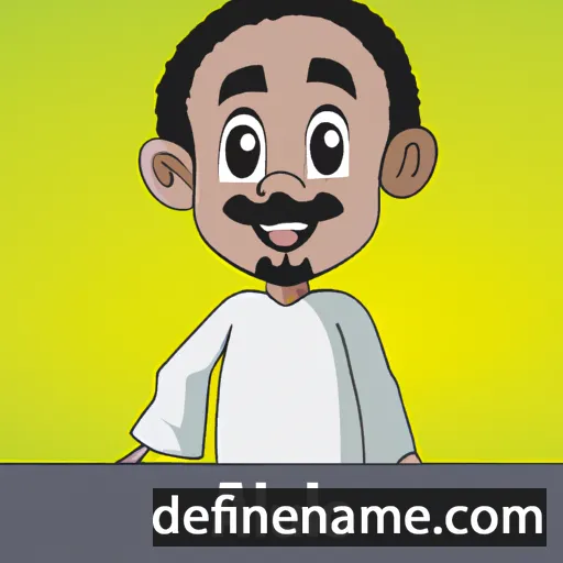 cartoon of the name Abdul-ali