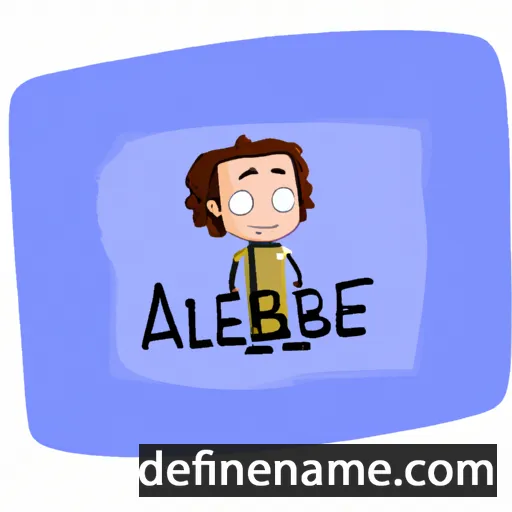 Abélie cartoon