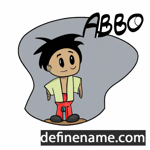 Abeko cartoon