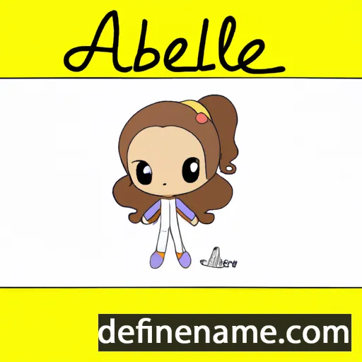 Abeliñe cartoon