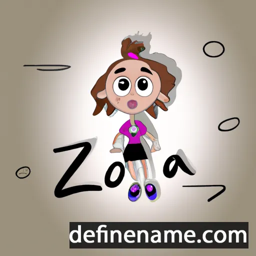 Zsófia cartoon