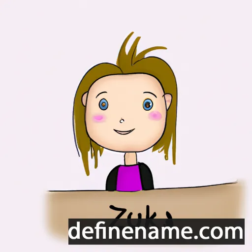 Zuzka cartoon