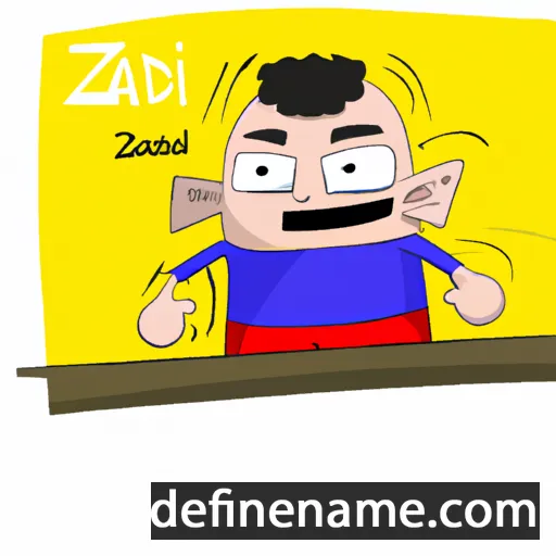 Zviad cartoon