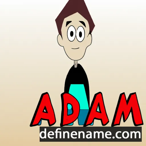 Ádam cartoon