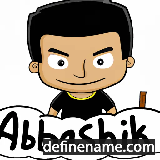 Abhisek cartoon