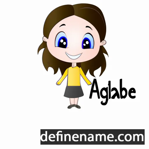 Abigael cartoon