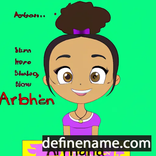 Abrianna cartoon