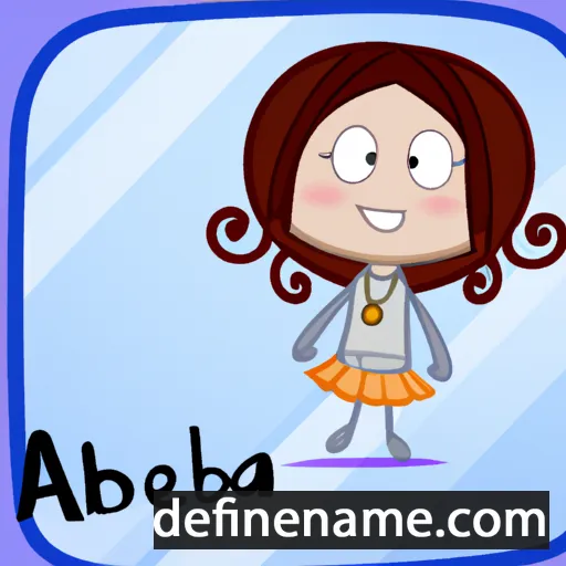 Abriela cartoon