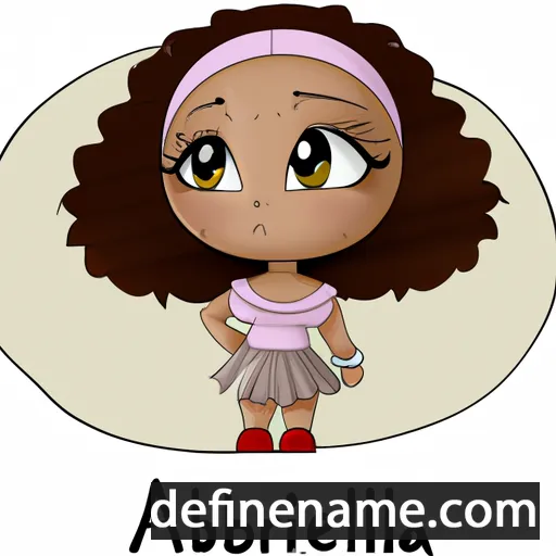 Abriella cartoon