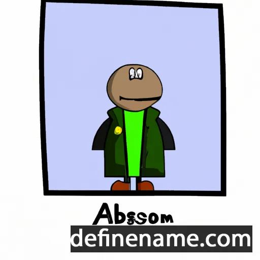 Absolom cartoon