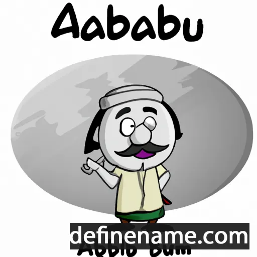 Abu Hassan cartoon