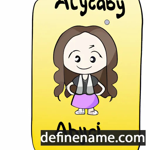 Abygail cartoon