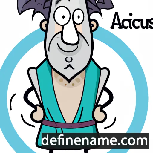 Acastus cartoon