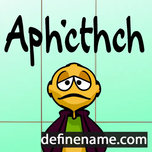 Achitophel cartoon