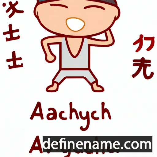 Achiyaku cartoon