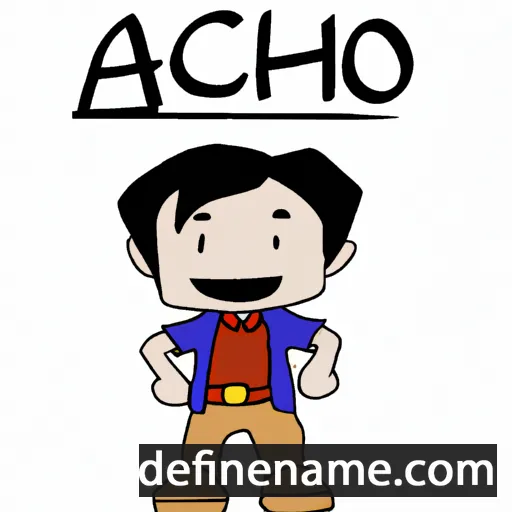 Acho cartoon