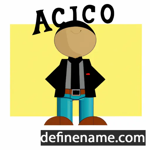 Aciano cartoon