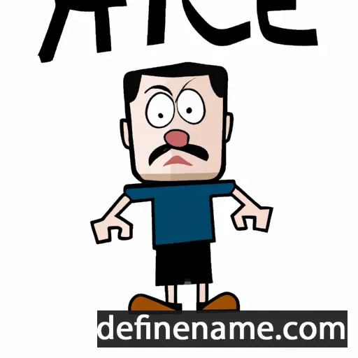 Acie cartoon