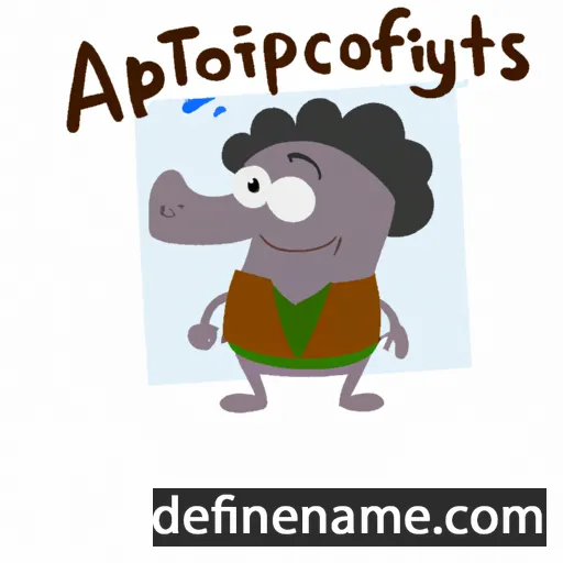 Acratopotes cartoon